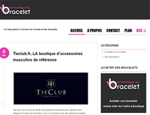 Tablet Screenshot of blog.boutique-du-bracelet.com